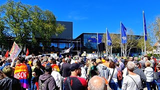 🚨🚔 Viel Polizei und Antifa in Donaueschingen bei AfDWahlkampfveranstaltung  Live 27042024 [upl. by Dinah]