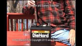 How to use A battery Hydrometer To Test For A Fully Charged Lead Acid Battery by Walt Barrett [upl. by Lindie766]