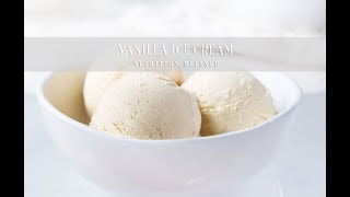 Vanilla Ice Cream  Raw Vegan Paleo [upl. by Armond]