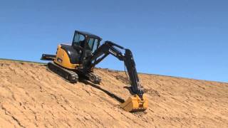 John Deere Compact Excavator Safety Tips [upl. by Jacobah]