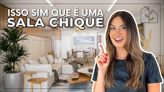 8 DICAS VERDADEIRAS PARA DEIXAR SUA SALA ELEGANTE  Aplique essas dicas para ter uma sala chique [upl. by Yesnel440]