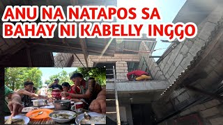 UPDATE SA BAHAY NI KABELLY INGGO MAY BUBONG NA  SINIGANG NA KAMBING [upl. by Siuqramed]