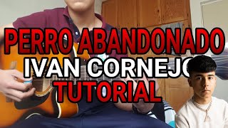 Perro Abandonado🐕  Ivan Cornejo  Tutorial  guitarra  ACORDES [upl. by Elburr41]