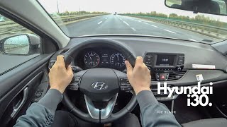 Hyundai i30 14 16V 732 kW 100 HP  4K POV Test Drive 121 Joe Black [upl. by Cawley]