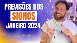 PREVISÕES DE JANEIRO 2024  TODOS OS SIGNOS E TAROT RESPONDE COM DANIEL ATALLA [upl. by Tterraj]