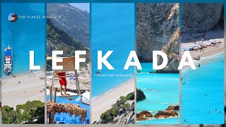 LEFKADA Best Beaches Top Places In Greece  Λευκάδα Παραλίες [upl. by Sofie]