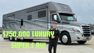 2024 Renegade XL 45DBM Walkthrough Luxury Bath amp A Half 45 Super C Motorhome Tour [upl. by Worlock]