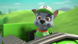 1 Rocky Makes a Recycled Megaphone for Chase Rockys Garage PAW Patrol Cartoons for Kids [upl. by Sivra]