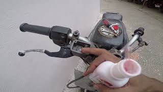 pulsar disc brake not working   new disc brake  bullet singh boisar [upl. by Ahtanaram385]