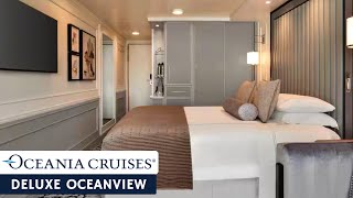 Oceania Riviera  Deluxe Oceanview  Full Walkthrough Tour amp Review  4K [upl. by Anon407]