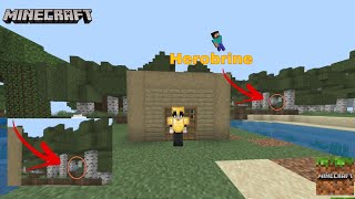 Minecraft in Herobrine😱😱😱  Survival World  YMTCreator [upl. by Einahpit]