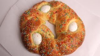 Italian Easter Sweet Bread Recipe  Laura Vitale  Laura in the Kitchen Episode 357 [upl. by Aihcropal]