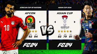 AFCON vs ASIAN CUP in FC24 🔥 [upl. by Ellek]