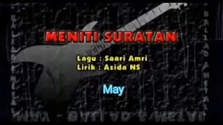 Meniti suratan  May Karaoke [upl. by Penrose]