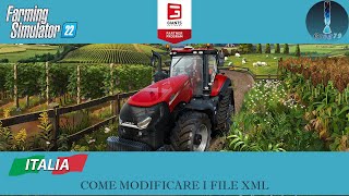 FS 22 come modificare i file xml [upl. by Lamson943]