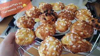 CHOUQUETTES FACILES AVEC LE THERMOMIX TM6 [upl. by Vowel229]