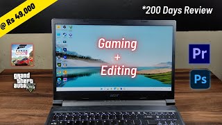 Acer aspire 7 i5 10th gen GTX1650 Full Review after 200 Days Video EditingGamingBattery backup [upl. by Matrona]