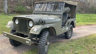 My 1953 Willys M38A1 [upl. by Lyrac684]