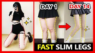 TOP SLIM LEG WORKOUT FOR GIRL  Get Slim Legs Slim Thighs Slim Calves Skinny Legs Fast [upl. by Arica]