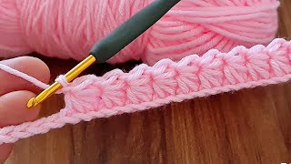 Beginners are here Very easy to make Very beautiful crocheted pattern baby blanket [upl. by Anait]