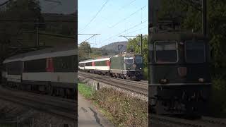 Re 44 🟢 SBB  ExtraTrain Basel  Olten 🇨🇭 train swissrailway [upl. by Leseil47]