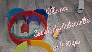 كيفاش تخدمي فدارك ففرنسا devenir assistante maternelle 2018 [upl. by Nosyrb988]