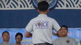 LNHS Voice Coral performed during the Brigada Eskwela 2024 this July 23 2024 [upl. by Adalia805]