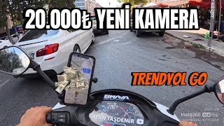 KURYE GÜNLÜĞÜ  YENİ AKSİYON KAMERAM  TRENDYOL GO [upl. by Dunn774]