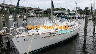 Sailboat Tour  1997 Beneteau Oceanis 40 CC [upl. by Neelik]