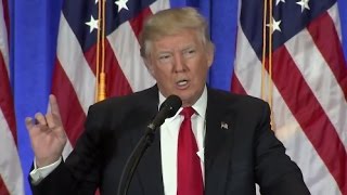 Trump Full Press Conference as PresidentElect HD  ABC News [upl. by Purpura]