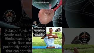 Only 1 Yoga Pose Daily🔥 Hindolasana prostateproblems prostatetreatment [upl. by Buddy]