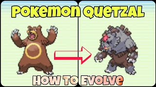 How To Evolve Ursaring In BloodMoon Ursaluna In Pokemon Quetzal [upl. by Atinhoj]