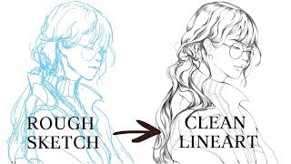 MediBang How I Lineart  TUTORIAL [upl. by Searcy]