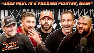 Jake Paul vs Tyron Woodley Full Fight Reaction  Calabasas Fight Companion [upl. by Schwejda]