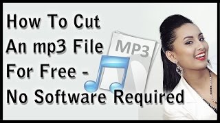 How To Cut Mp3 Files For Free  No Software Required [upl. by Broeder331]