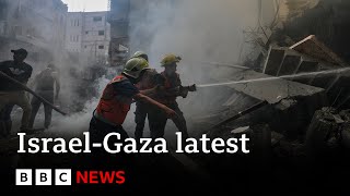 Israel strikes Gaza pushed into abyss says UN  BBC News [upl. by Orimar325]