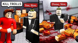 Can this Roblox SCP kill trolls [upl. by Fihsak]