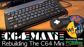 C64 MAXI  Rebuilding The C64 Mini Intro A Modern Micro [upl. by Wulf]