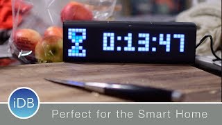 LaMetric Time WiFi Smart Clock can Stream Music Display Metrics amp Control your Home  Review [upl. by Oirottiv]