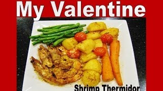 Shrimp Thermidor  Recipe  Liz Kreate [upl. by Parrie563]