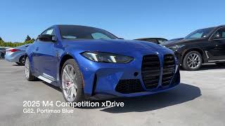 First look at the 2025 LCI M4 Competition xDrive in Portimao Blue  4K [upl. by Allain]