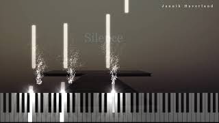 Sad Piano Music  quotSilencequot Piano Tutorial [upl. by Aihsem]