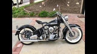 1951 Harley Davidson Hydra Glide Pan Head EL For Sale [upl. by Cirded]