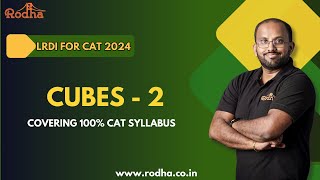 CUBES 2  CAT Exam Preparation 2024  Logical Reasoning [upl. by Ayahs]