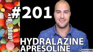 HYDRALAZINE APRESOLINE  PHARMACIST REVIEW  201 [upl. by Anyak267]