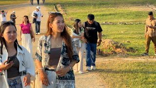 Cambodia 4K Walking Siem Reap Angkor Tourist Walk Virtual Tour  Mar 2024 [upl. by Aimit]