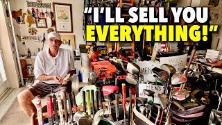 PGA PRO SELLS US HIS BUSINESS… So Many Golf Clubs [upl. by Atiuqet200]