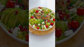 Salade composée  سلطة مشكلة shortsvideo salad سلطة viral [upl. by Humfrid780]