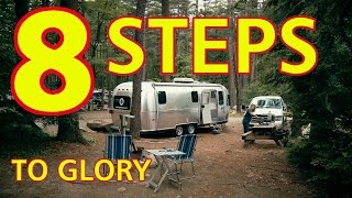 For Beginners HOW TO SET UP AN RV CAMPSITE 8 STEPS TO GLORY [upl. by Ritchie489]