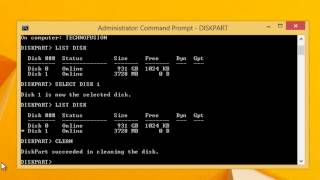 How to Create Bootable USB Flash Drive using Command Prompt to install Windows 8 or any other OS [upl. by Mehta]